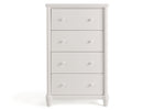 Bianca White (130) 4-Belmont 4 Drawer Chest