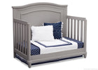 Grey (026) 4-Belmont 4-in-1 Convertible Crib
