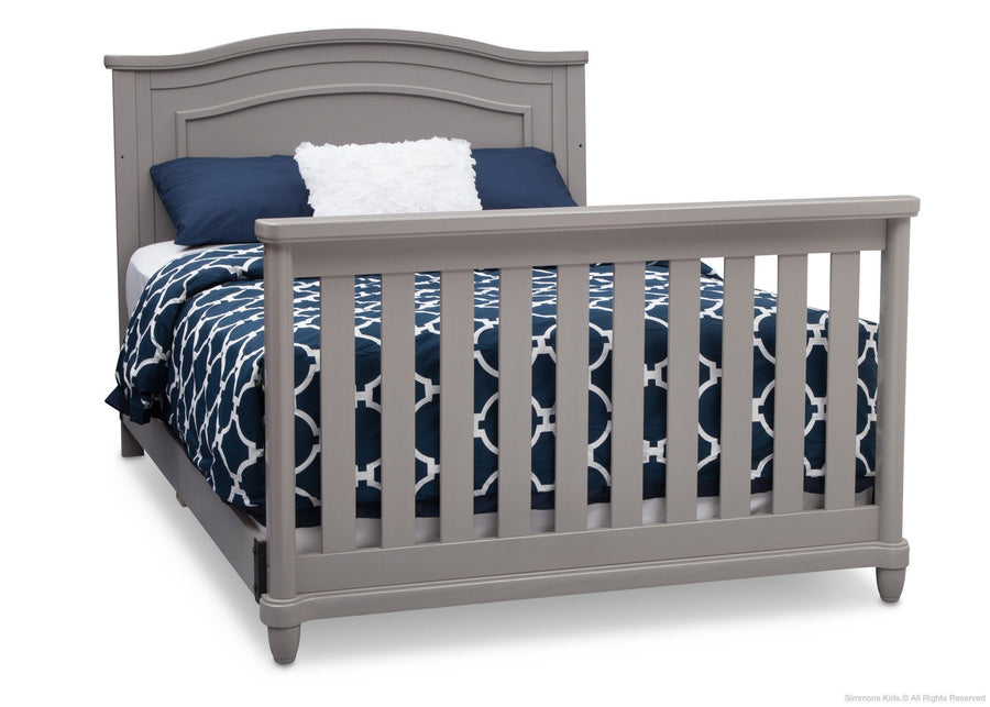 Grey (026) 5-Belmont 4-in-1 Convertible Crib