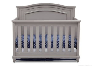 DCB: Simmons Kids Grey (026) Belmont 4-in-1 Crib, Crib Conversion a2a 7-Belmont 4-in-1 Convertible Crib
