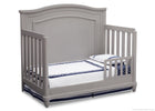 Grey (026) 3-Belmont 4-in-1 Convertible Crib