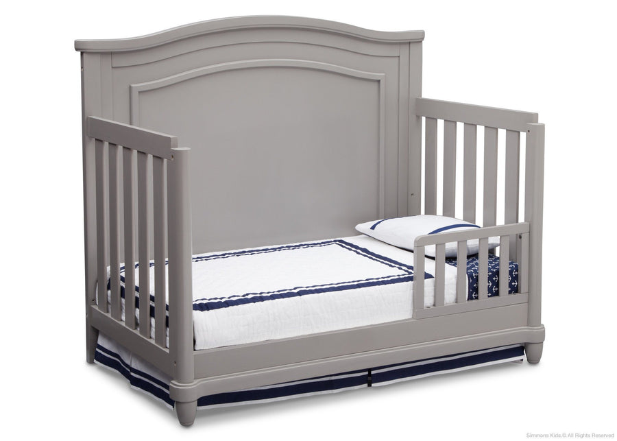 Grey (026) 3-Belmont 4-in-1 Convertible Crib