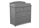 327040 026 Simmons emma 4 drw dresser with changing top grey angle 5-Emma 4 Drawer Dresser with Changing Top