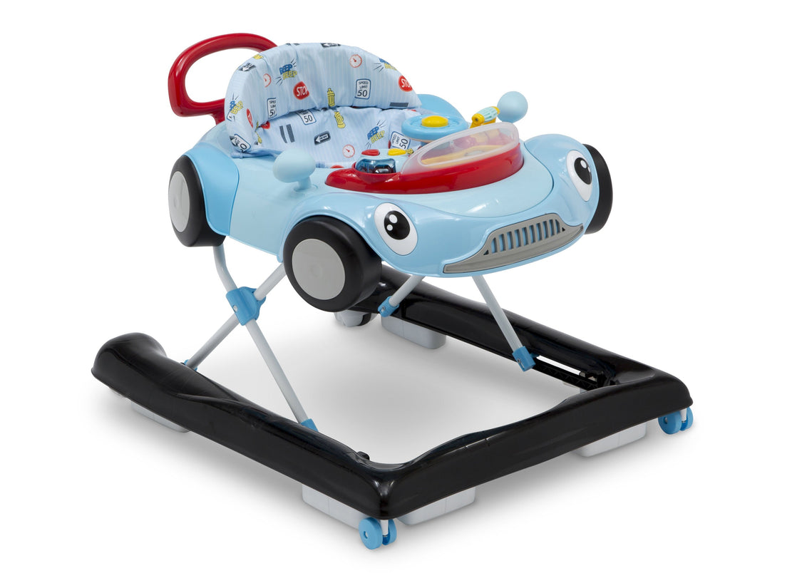 Delta Children Blue (2096) First Race 2-in-1 Baby Walker, Side View