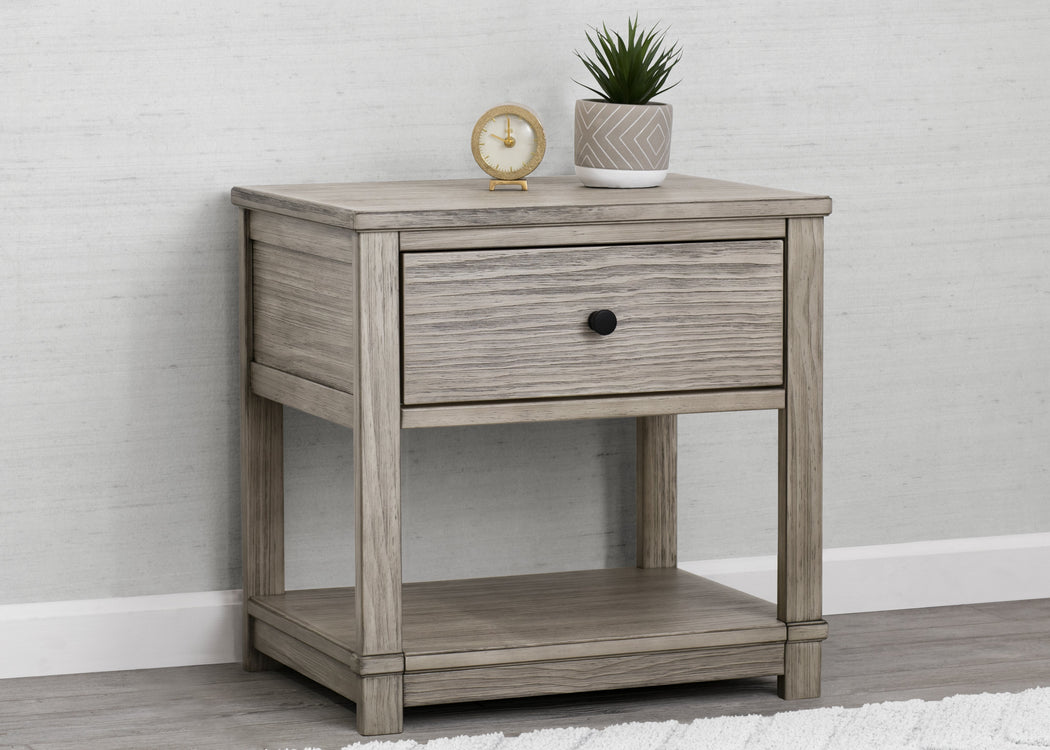 Simmons Kids Rustic White (119) Monterey Nightstand
