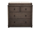 DCB: Rustic Grey (084) 1-Monterey 4 Drawer Dresser with Changing Top
