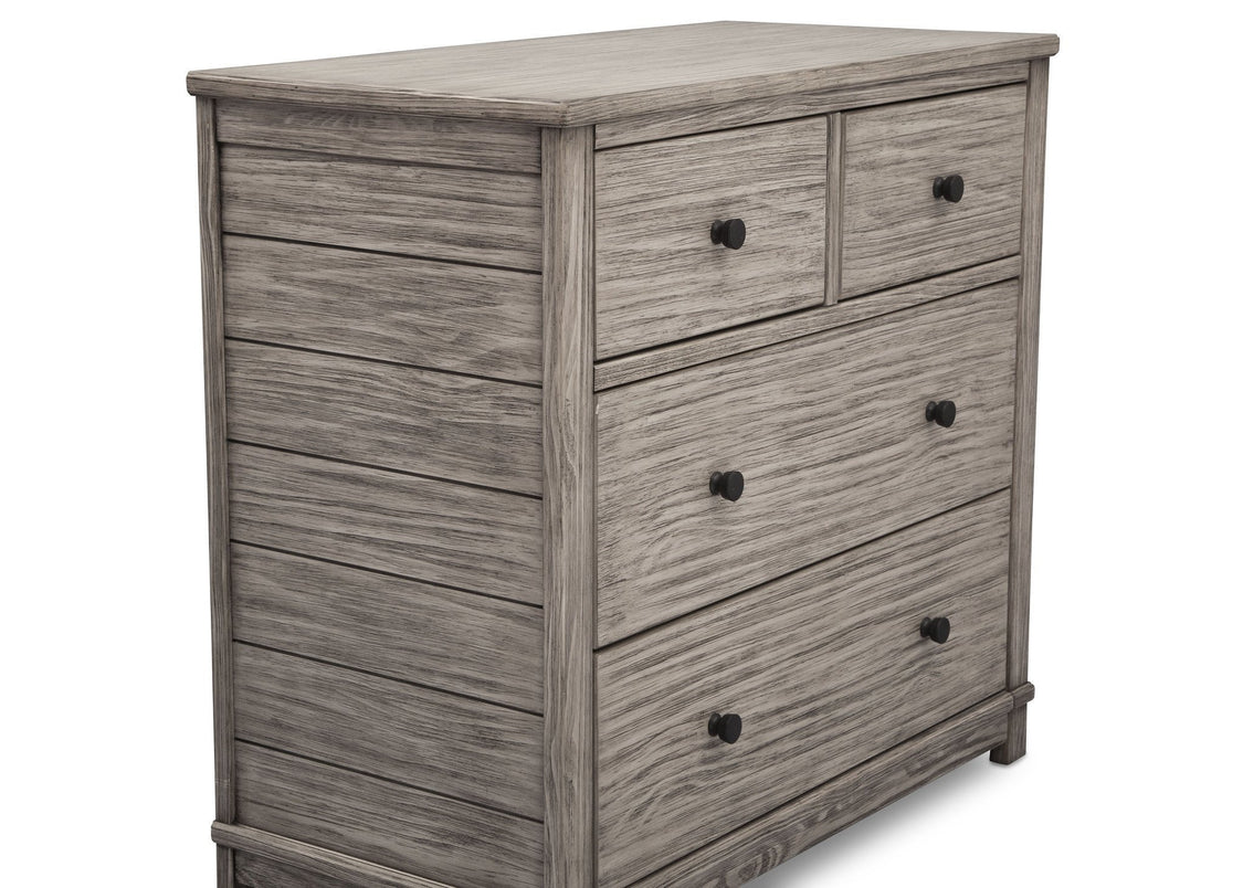 Simmons Kids, Rustic White (119), monterey 4 drawer dresser with changing top