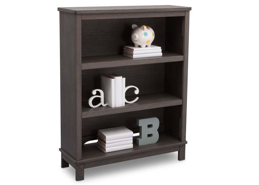 Simmons Kids Rustic Grey (084) Monterey Bookcase 2-Monterey Bookcase