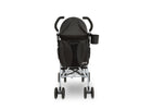 Jeep North Star Stroller by Delta Children, Black with Neutral Grey (2277), with Parent cup holder and easy-grip, extra-long foam handles 20-Jeep® North Star Stroller