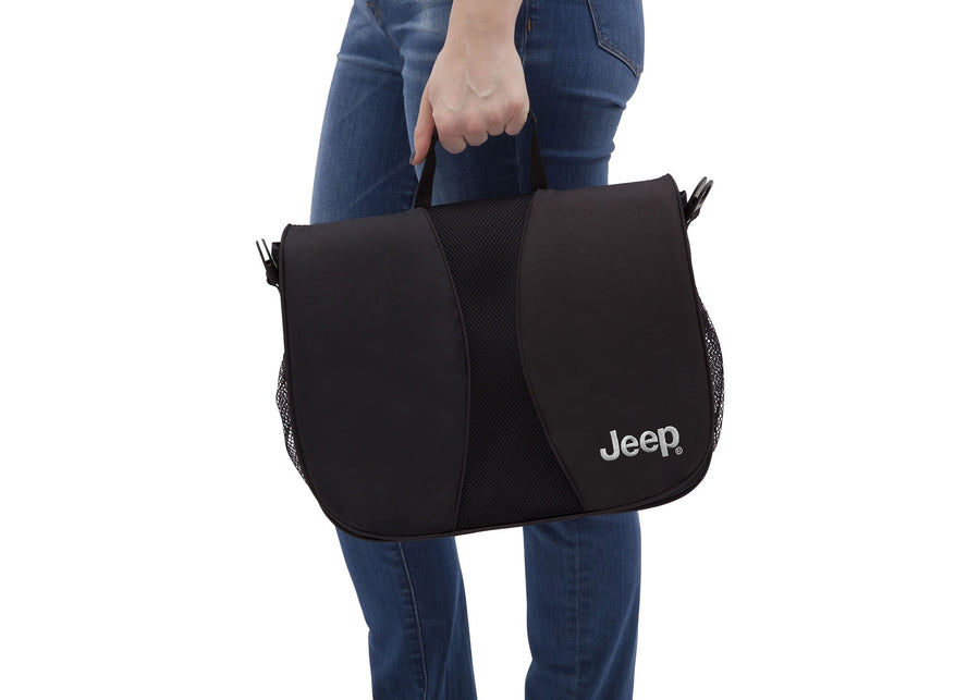 Jeep North Star Stroller by Delta Children, Black with Neutral Grey (2277), with Removable carry-all parent organizer 21-Jeep® North Star Stroller