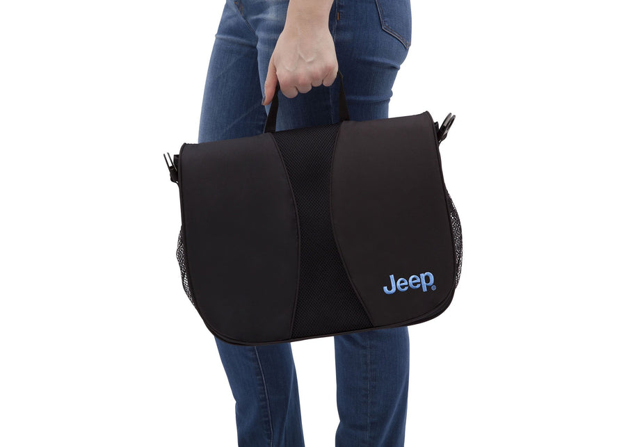 Jeep North Star Stroller by Delta Children, Black with Baby Blue (2279), with Removable carry-all parent organizer 28-Jeep® North Star Stroller