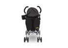 Jeep North Star Stroller by Delta Children, Black with Mellow Yellow (731), with Parent cup holder and easy-grip, extra-long foam handles 13-Jeep® North Star Stroller