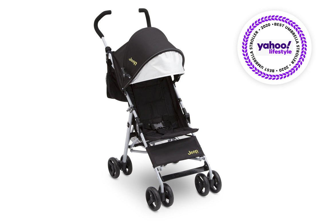Jeep North Star Stroller by Delta Children, Black with Neutral Grey (2277)