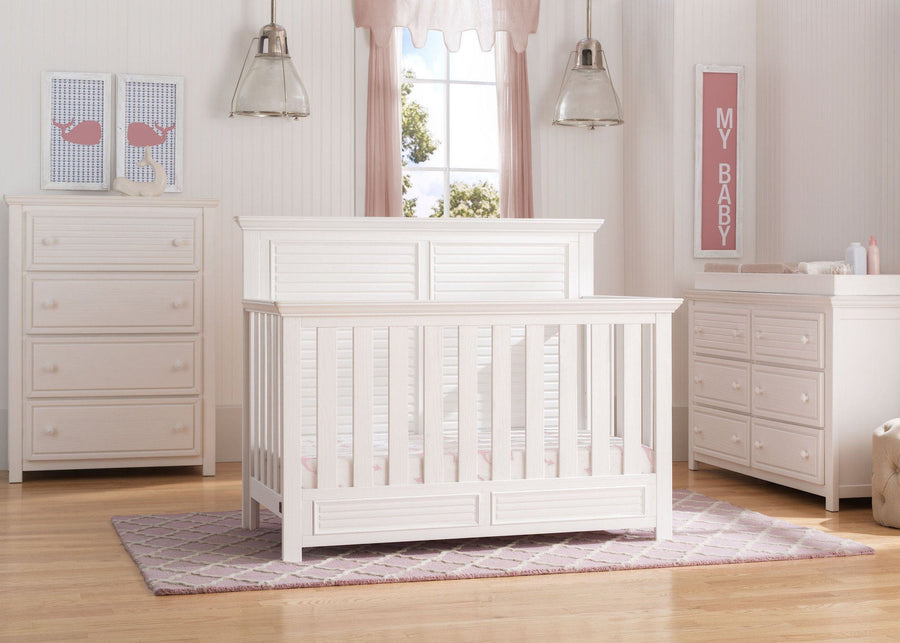 Simmons Kids Rustic Bianca (170) Oakmont Crib 'N' More Room View a0a 6-Oakmont Crib 'N' More