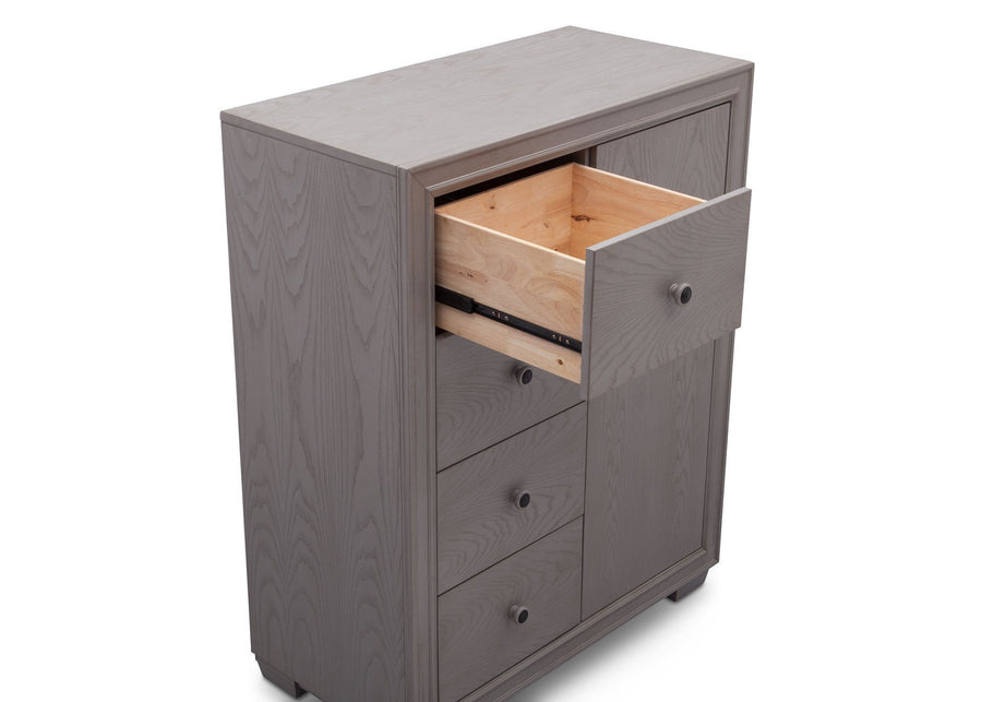 Simmons Kids Storm (161) Ravello 4 Drawer Combo Chest, Detail 2 View, b5b 10-Ravello 4 Drawer Combo Chest