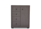 Simmons Kids Storm (161) Ravello 4 Drawer Combo Chest, Front View, b2b 7-Ravello 4 Drawer Combo Chest