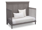 Simmons Kids Storm (161) Ravello Crib 'N' More, Angled Conversion to DayBed View, a5a 10-Ravello Crib 'N' More