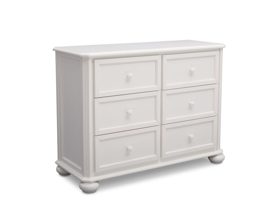 Simmons Kids Bianca (130) Peyton 6 Drawer Dresser Side View a3a 1-Peyton 6 Drawer Dresser
