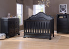 Simmons Kids Ebony (0011) Peyton Crib n' more Room View b1b 12-Peyton Crib 'N' More