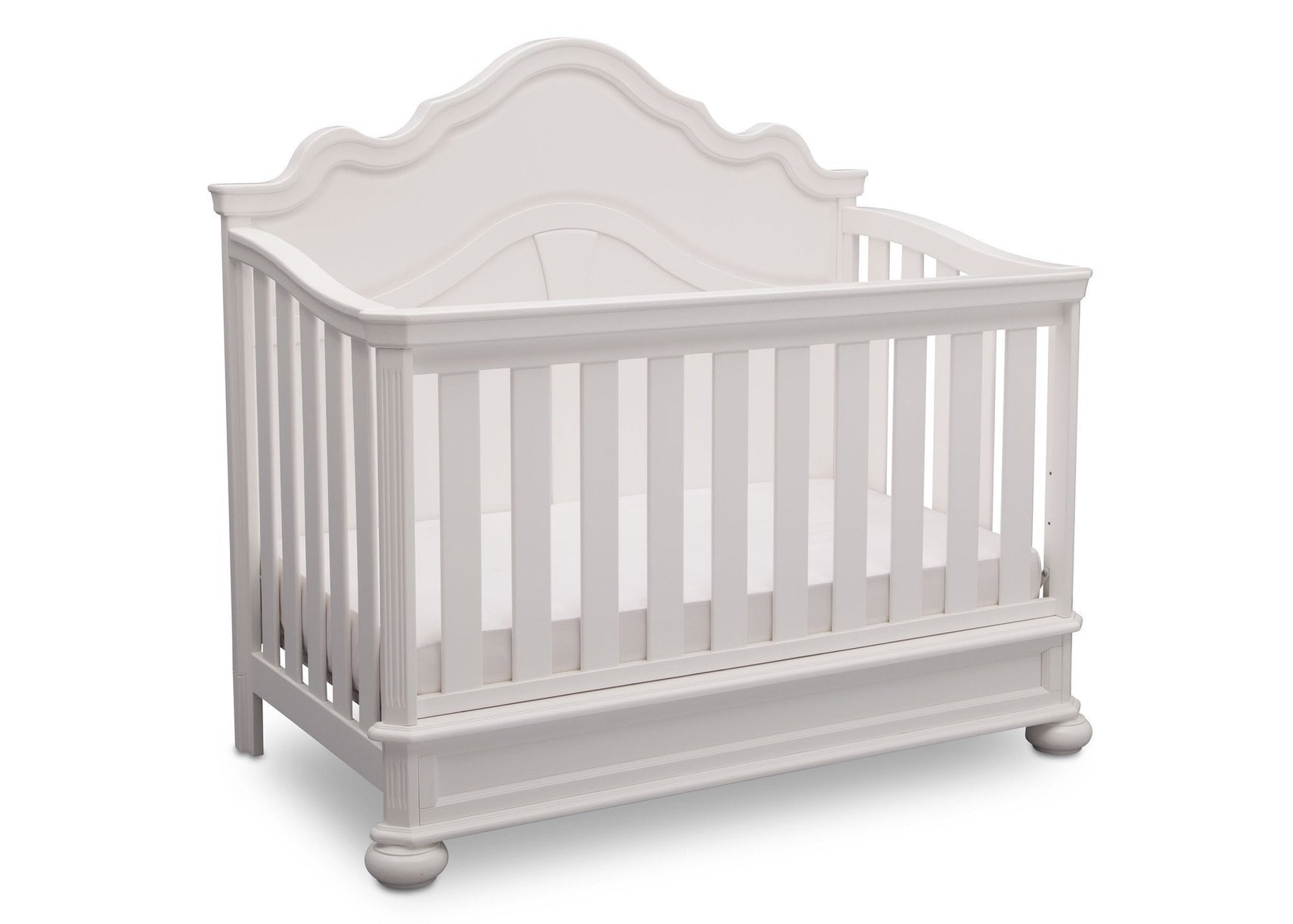 Simmons Kids Bianca (130) Peyton Crib n' more side view a3a