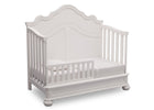 Simmons Kids Bianca (130) Peyton Crib n' more toddler bed conversion side view a4a 3-Peyton Crib 'N' More