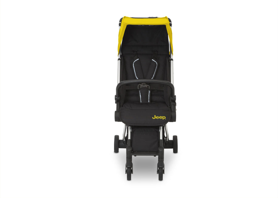 Jeep Yellow (2121) Arrow Travel Stroller, Front Silo View 13-Arrow Travel Stroller