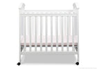 Delta Children White (100) Americana Cozy Crib Front View a2a 1-Americana Cozy Crib