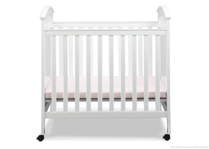 Delta Children White (100) Americana Cozy Crib Front View a2a 0-Americana Cozy Crib