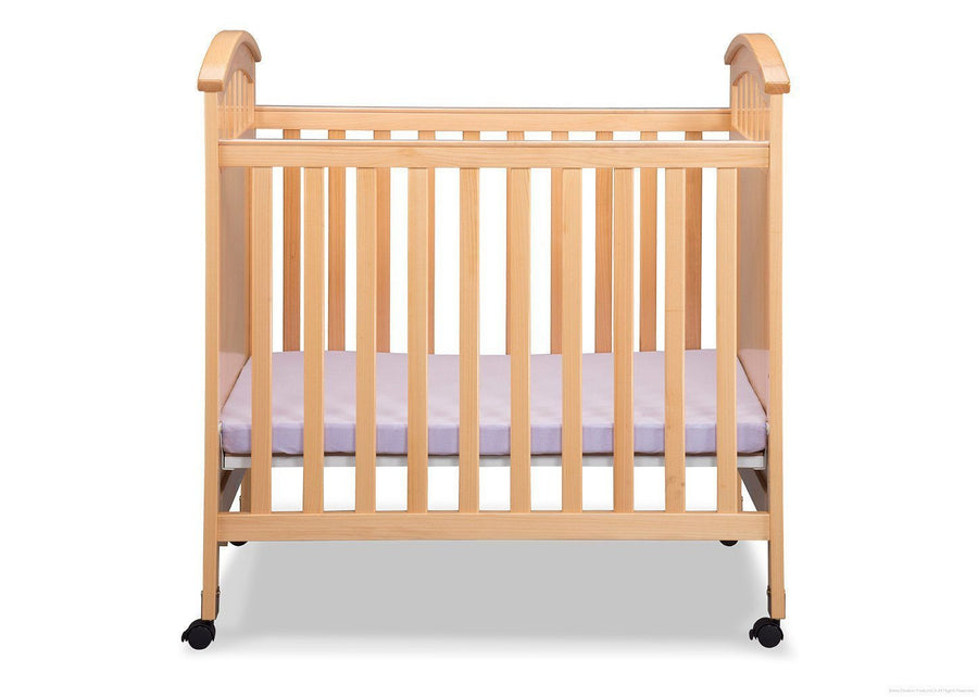 Delta Children Natural (260) Americana Cozy Crib Front View c2c 3-Americana Cozy Crib