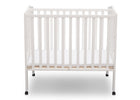 Delta Children Bianca (130) Portable Folding Crib with Mattress 4-Portable Folding Crib with Mattress