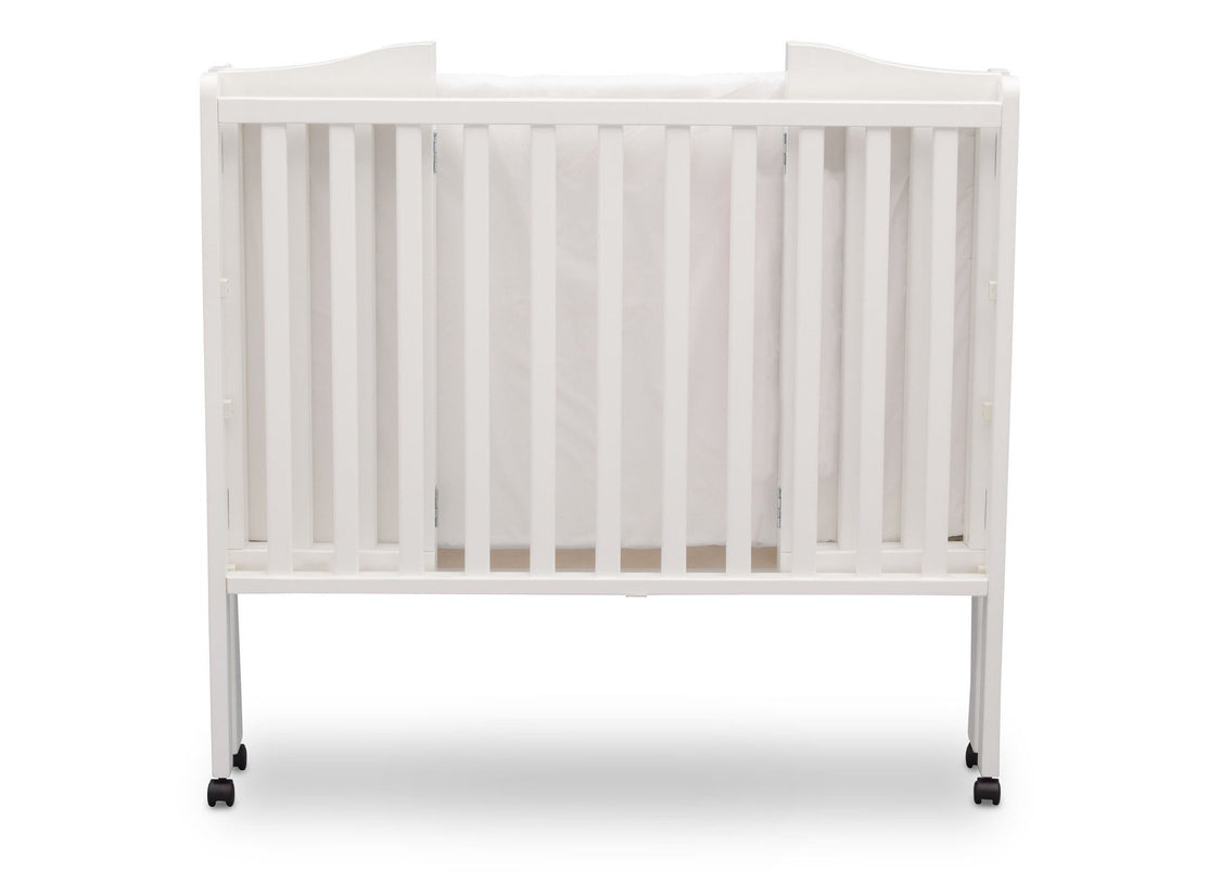 Delta Children Bianca (130) Portable Folding Crib with Mattress
