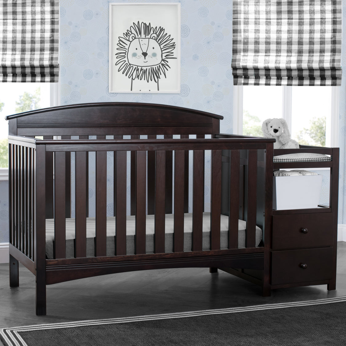Abby Crib N Changer Dark Chocolate (207)