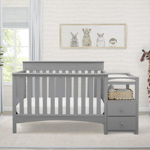 Delta Children Grey (026) Presley Convertible Crib N Changer 8