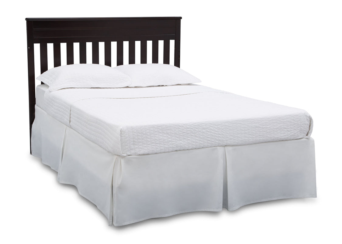 Delta Children Dark Chocolate (207) Presley Convertible Crib N Changer (530260), Full Size Bed, c6c