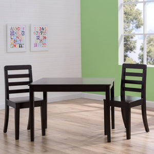 Dark Chocolate (207) 7-Gateway Table & 2 Chair Set