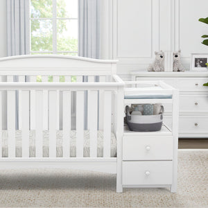 Birkley Convertible Crib and Changer Bianca White 17-Birkley Collection