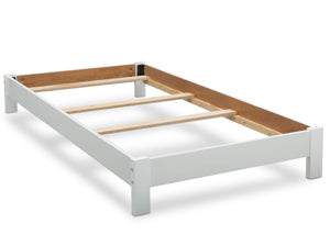  Bianca White (130) 530850-130 8-Platform Twin Bed