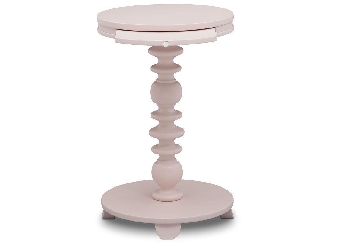 Delta Children Lotus Pink (936) Emery End/Side Table (531460), Front Silo, e4e