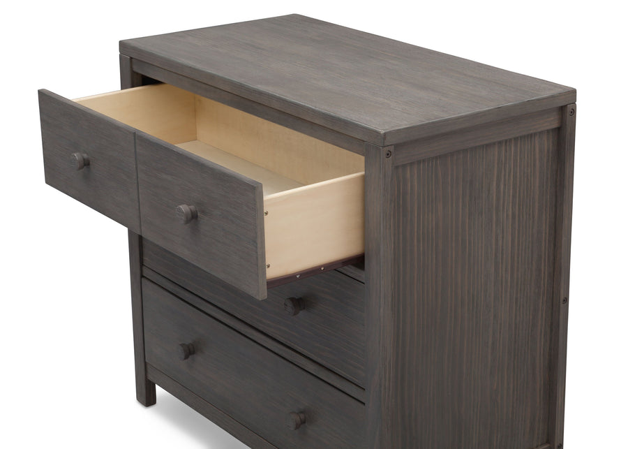 Rustic Grey (084) 2-Cambridge 3 Drawer Dresser