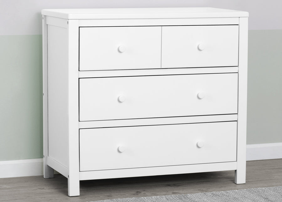 3 Drawer Dresser Delta Children Bianca White (130) 11-3 Drawer Dresser