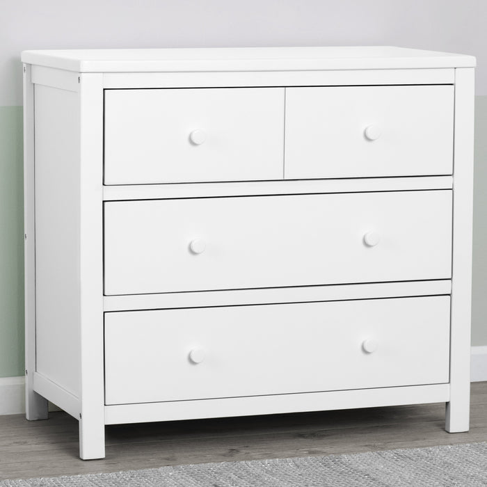 3 Drawer Dresser Delta Children Bianca White (130) 1-3 Drawer Dresser