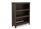 Delta Children Rustic Grey (084) Cambridge Bookcase/Hutch, angled view, a2a 3-Cambridge Bookcase/Hutch