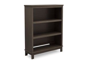 Delta Children Rustic Grey (084) Cambridge Bookcase/Hutch, angled view, a2a 0-Cambridge Bookcase/Hutch