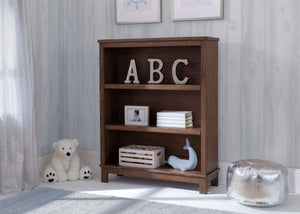 Delta Children Rustic Oak (229) Cambridge Bookcase/Hutch, hangtag c1c 15-Cambridge Bookcase/Hutch