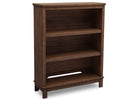 Delta Children Rustic Oak (229) Cambridge Bookcase/Hutch, angled view, c2c 1-Cambridge Bookcase/Hutch