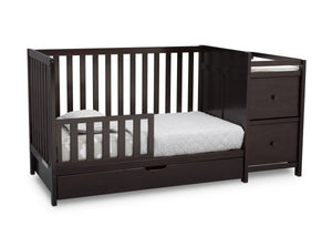 Delta Children Dark Chocolate (207) Luna Convertible Crib N with Under Drawer (536160) 18-Luna Convertible Crib N Changer with Under Drawer