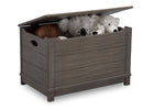 Delta Children Rustic Grey (084)  Monterey Farmhouse Hope Chest Toy Box (536450), w Props, a4a 5-Jackson Storage Chest