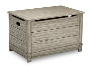 Delta Children Rustic White (119)  Monterey Farmhouse Hope Chest Toy Box (536450), Right View, b2b 9-Jackson Storage Chest