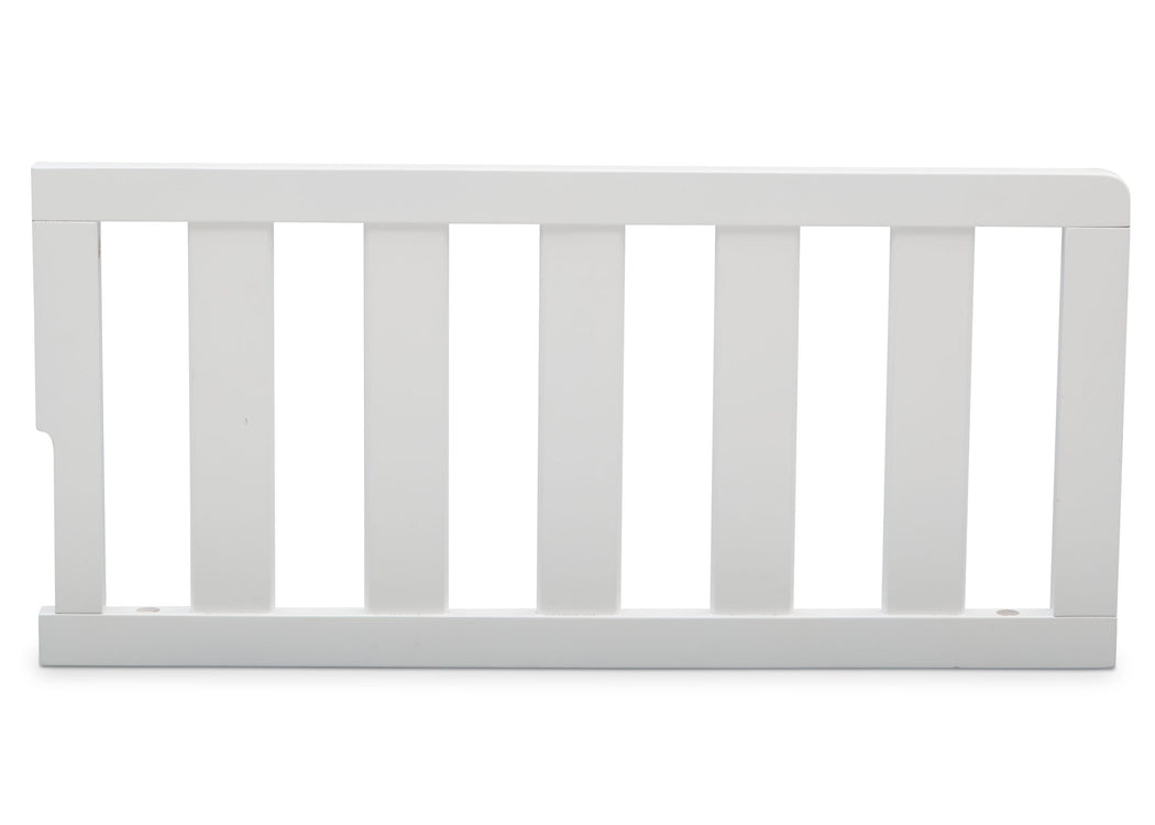 Delta Children Bianca White (130) Guardrail (536725), Front View, b1b