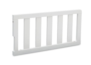 Delta Children Bianca White (130) Guardrail (536725), Side View, b2b 6-Daybed/Toddler Guardrail (536725)